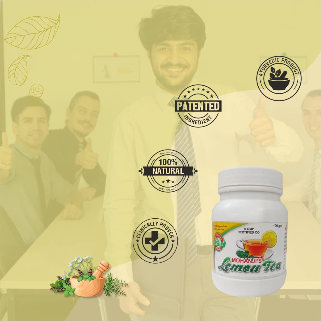 Herbelixir Lemon tea - 100 Grams